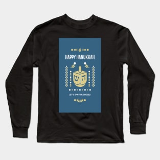 Happy Hanukkah Prints, Stickers & Magnets 1 Long Sleeve T-Shirt